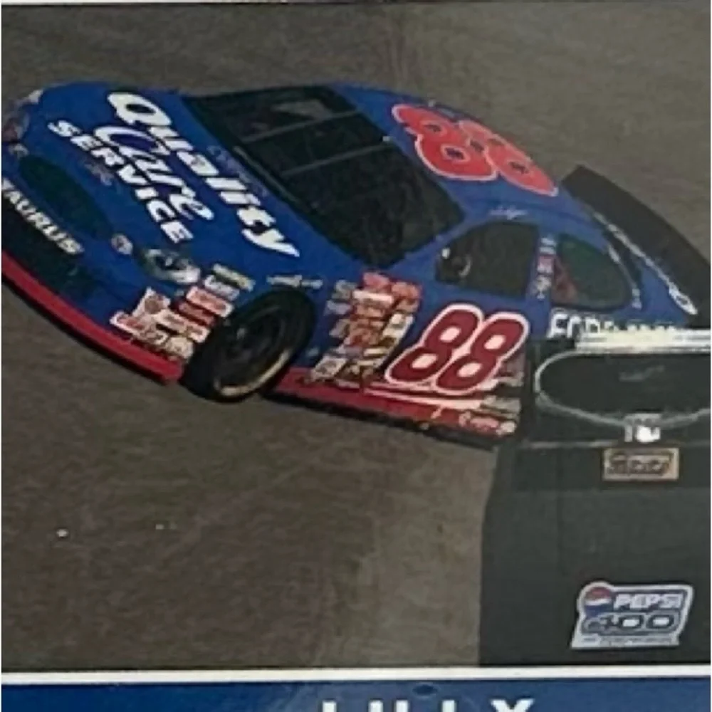 Vintage 2000 NASCAR Legend Dale Jarrett Unopened Calendar W/Trading Card